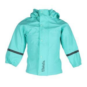 Wootie Little Girl's Solid Color Hooded Rain Coat by Wootie